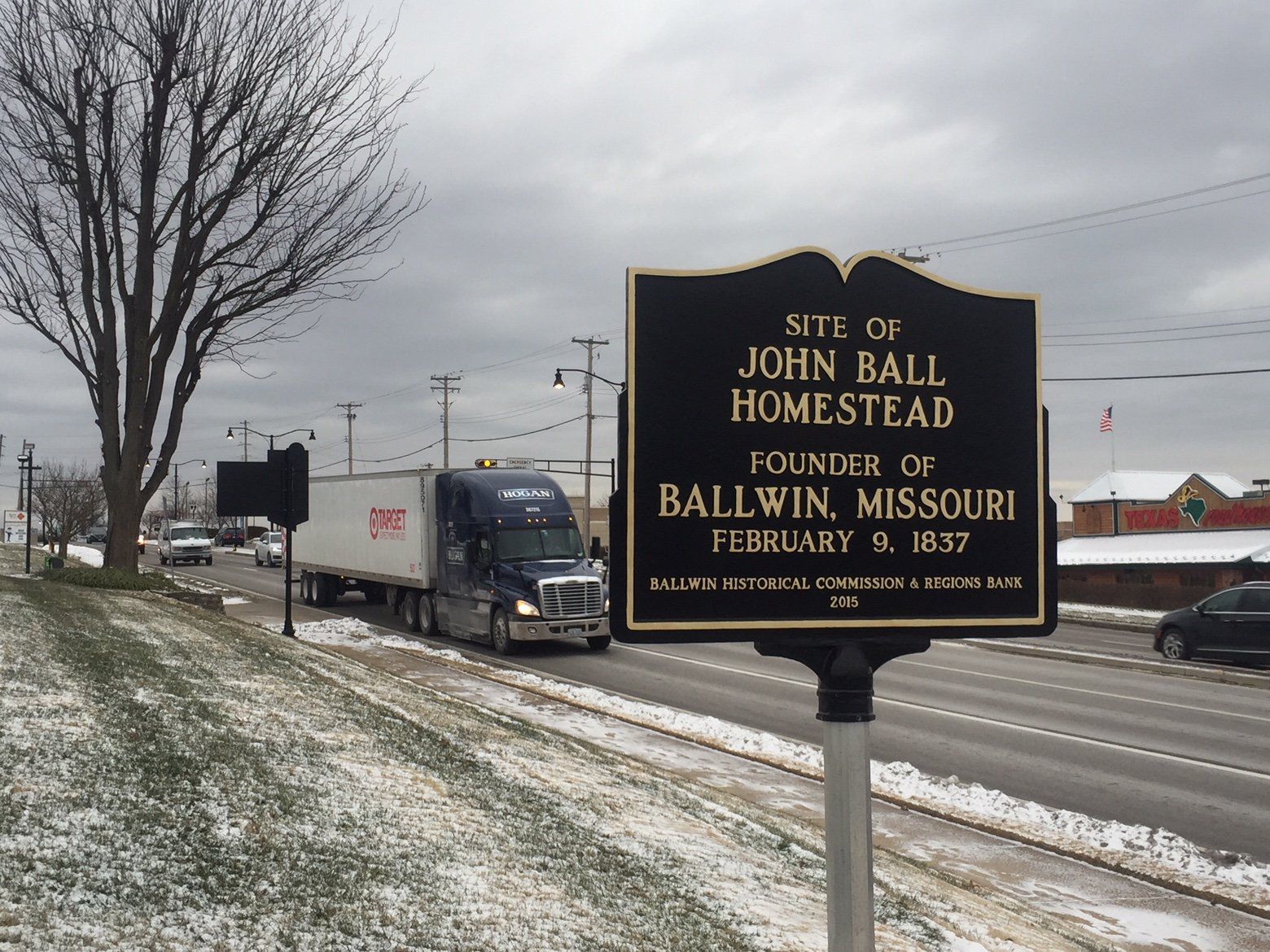 John Ball homestead site